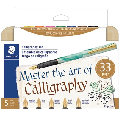 Bte Metal. Calligraphy 5 Nibs Bte Metal. Calligraphy 5 Nibs