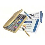 Bte Metal. Calligraphy 5 Nibs