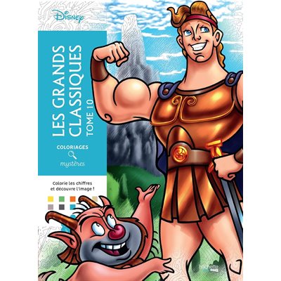 Disney Les Grands Classiques T10 Coloriages Mysteres