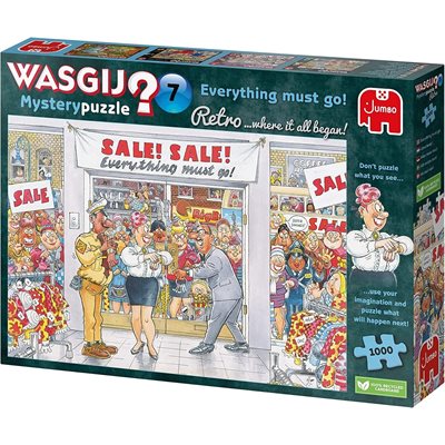 Puzzle 1000 Mcx W. Retro Mys#7 Tout Doit Partir