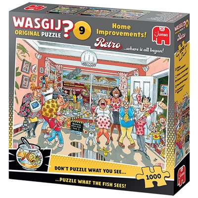 Puzzle 1000 Pcs Wasgij Original Retro 9 Home Improvements!