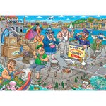 Puzzle 1000 Pcs Wasgij Ori .47 Boating Bedlam!