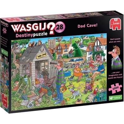 Puzzle 1000 Pcs Wasgij Destiny 28 Dad Cave!