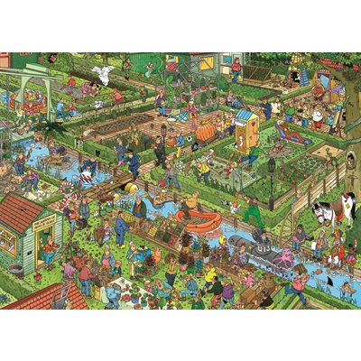 Puzzle 1000 Pcs The Vegetables Garden Jvh