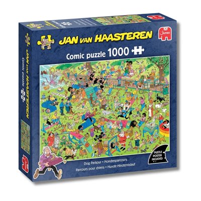 Puzzle 1000 Pcs Dog Parkour Jvh