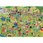 Puzzle 1000 Pcs Dog Parkour Jvh