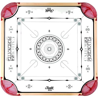 Jeu De Pichenottes / Carrom 2 En 1