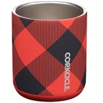 Buzz Tasse 12oz Buffalo Plaid Red