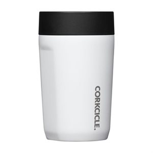 Verre De Transport 9oz Brillant Blanc
