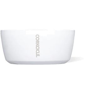 Dog Bowl 16oz Gloss White