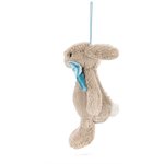 Bashful Beige Bunny Ornament