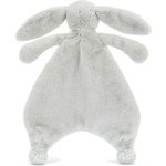 Timide Gris Lapin Peluche Apaisante