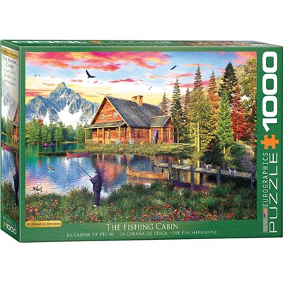 Puzzle The Fishing Cottage 1000 Pcs