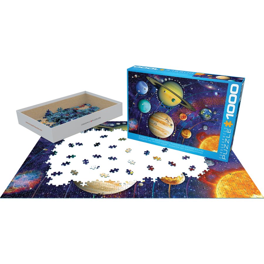 Puzzle - Le système solaire - 500 pièces