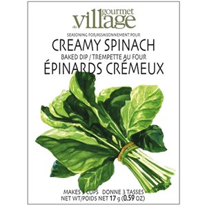 Trempette Chaude Epinards Cremeux