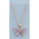 Collier D Epierres Precieuses Papillon