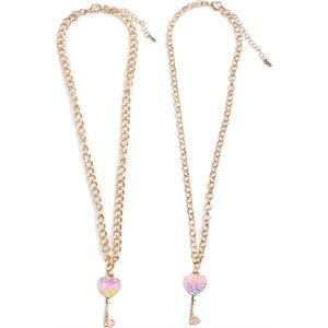 Collier Cle Et Coeur