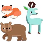 Gommettes Animaux De La Foret