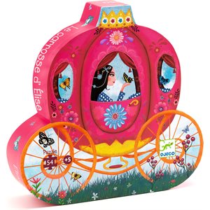 Silhouette Puzzle Elise's Carriage 54 Pcs