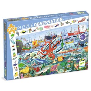 Puzzle Observation Les Secrets De La Mer 200 Mcx