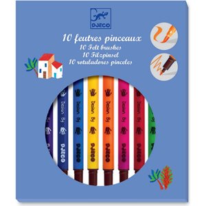 10 Felt Brushes Classic