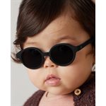 Baby Sunglasses #D - Black (0-9 Months)