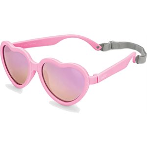 Lunette De Soleil Coeur Rose