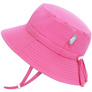 Children's Water Repellent Hat - Watermelon Pink (Small Size