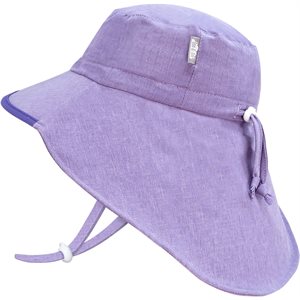 Children's Water Repellent Hat - Purple (Size Large)
