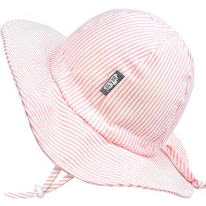 Chapeau De Coton Pink Stripes