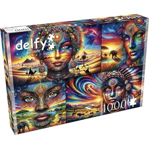 Puzzle 1000 Pieces, Wordly Godesses