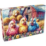 Puzzle 1000 Pieces, Egg-Citing Trio