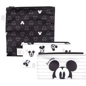Reusable Snack Bag 3 Pack - Disney Mickey