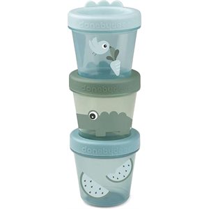 Contenant A Nourriture Bebe (3) Croco Vert