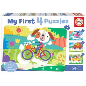 Puzzle 5-6-7-8 Pieces Vehicules