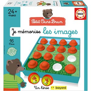 Jeu De Memoire Petit Ourse Brun (FR)