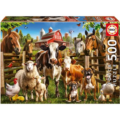 Casse-Tete 500 Pieces, La Ferme