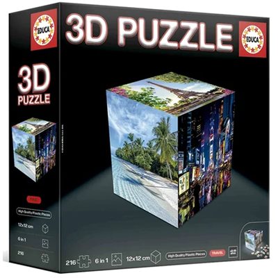 Puzzle 3d Cube Voyage