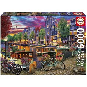 Puzzle 6000 Pieces Velo A Amsterdam