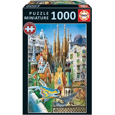 Casse-Tete 1000 Pieces Mini Gaudi