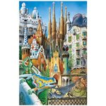 Casse-Tete 1000 Pieces Mini Gaudi