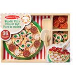 Ens. De Jeu Pizza Aliments En Bois