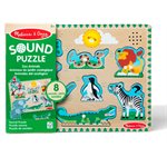 Casse-Tete 8 Pieces Animaux Zoo Sonore