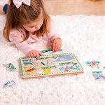 Casse-Tete 8 Pieces Animaux Zoo Sonore