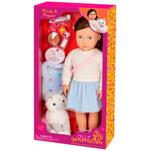 Poupee & Animal Og Mindy & Pepper Le Chat