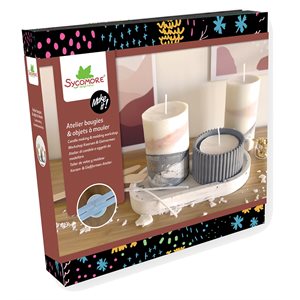 Make It! Atelier Bougies Et Jesmonite