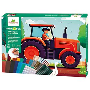 Stick'n Fun 5 Mosaiques La Vie A La Ferme
