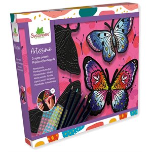 Artissimo Gm 10 Crayons Pastels Papillons