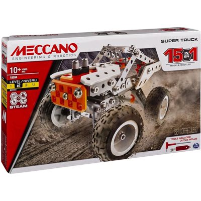 Meccano Camion 15 En 1 Meccano Camion 15 En 1