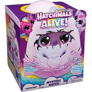 Hatchimals Alive Pufficorn Asst.